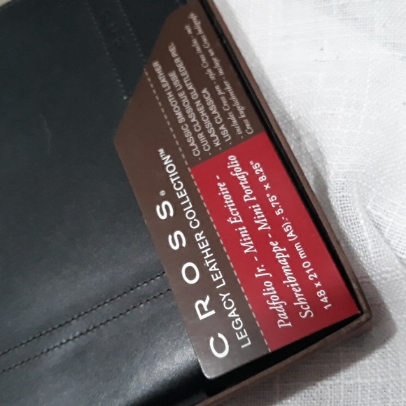Cross Legacy Leather padfolio with pen. NWT - Picture 3 of 7